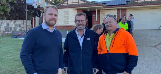 FIMER and partners donate solar system to a family in Brisbane