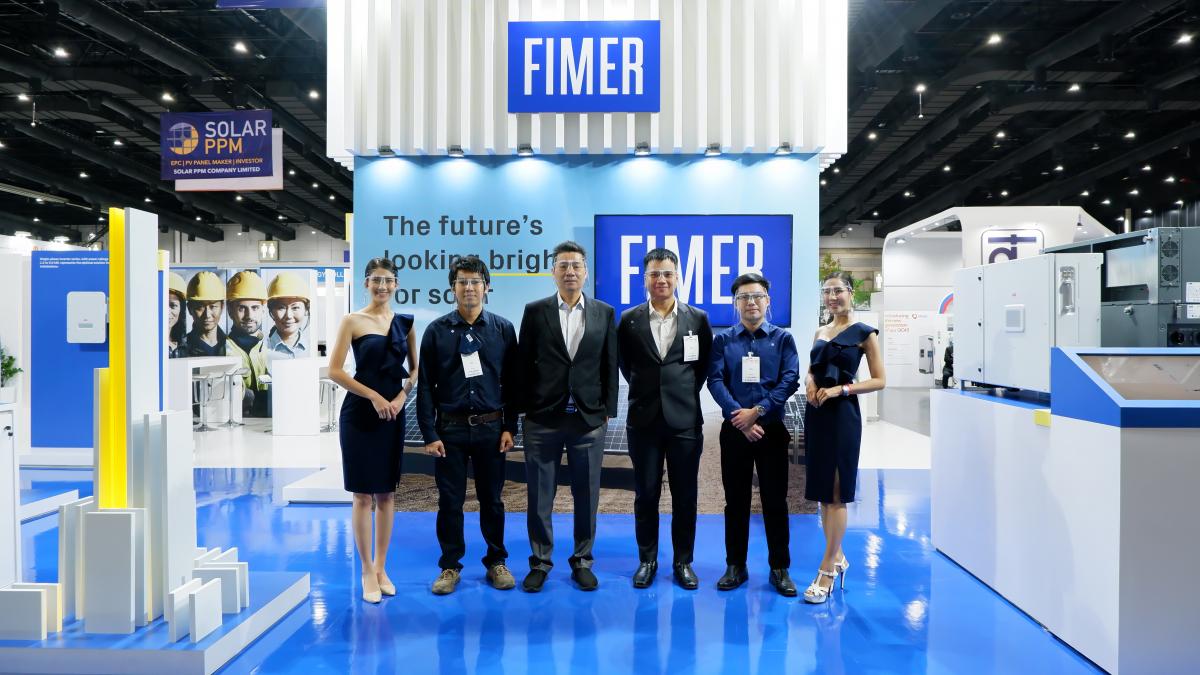 The FIMER Thailand team debuts at ASEAN Sustainable Energy Week.