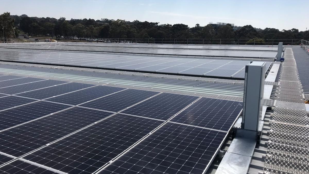 Australian FIMER PVS-100 Project - La Trobe University - Panels