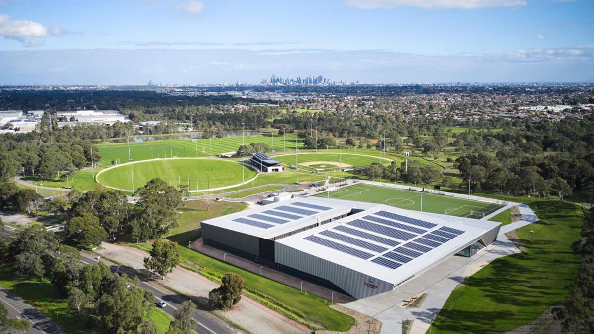 Australian FIMER PVS-100 Project - La Trobe University - Aerial View