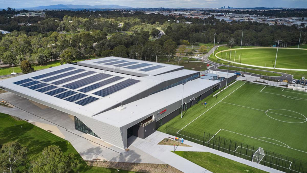 Australian FIMER PVS-100 Project - La Trobe University - Aerial View