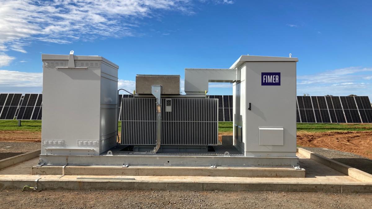 FIMER's PVS-175-MVCS installed at the Bowmans Project in South Australia