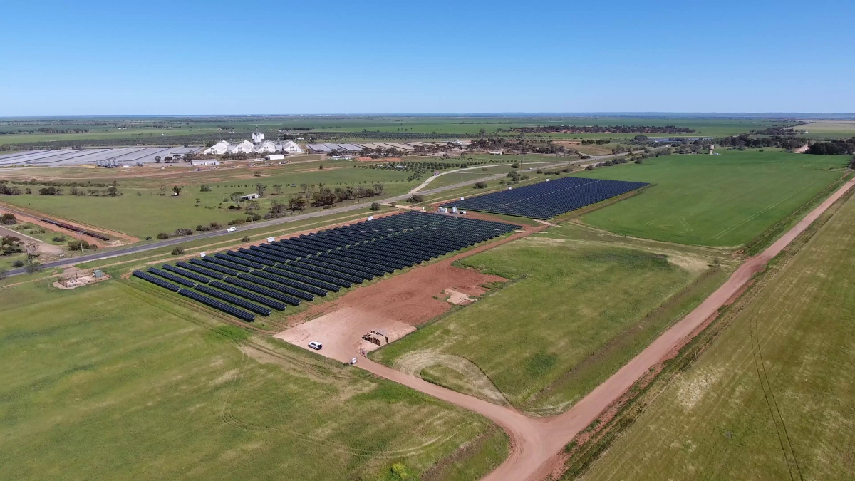 FIMER's PVS-175 Inverters installed at the 1.9MW Bowmans Project in South Australia