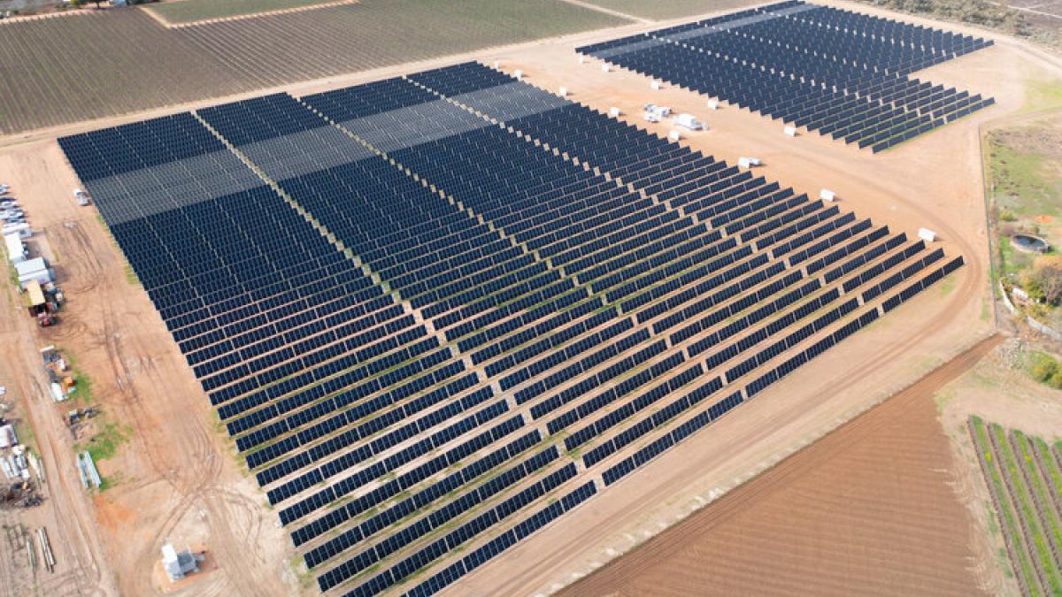 FIMER's PVS-175 Inverters installed at the 4MW Renmark Project in South Australia