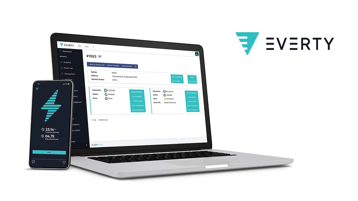 Everty EV Charger Management Software is compatible with FIMER chargers