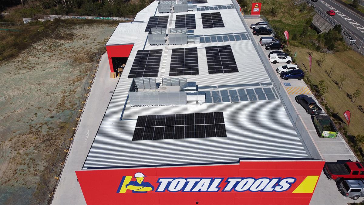 Australian Total Tools store powers up its business with solar using FIMER's PVS-30 inverters