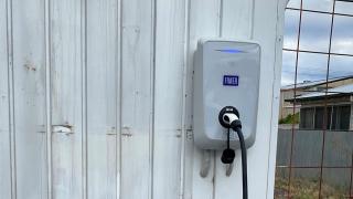 FIMER donates a FIMER FLEXA AC Wallbox electric vehicle charger to the Narrabri community in New South Wales, Australia